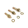 High Quality M4*100mm Copper nuts and  big flat washer Full Thread phosphor bronze Stud Bolt